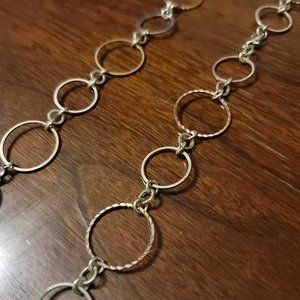 36" Silver Chain Necklace